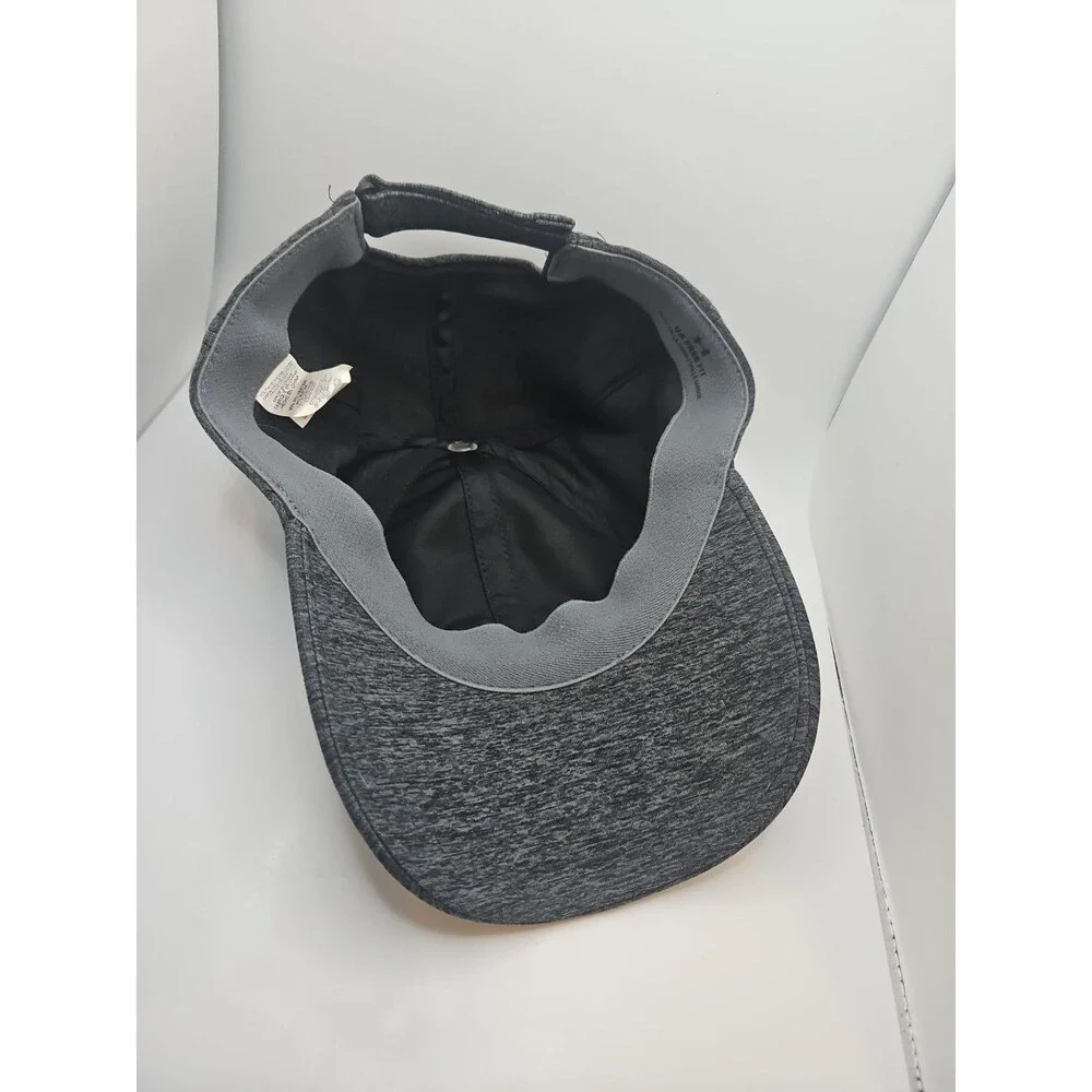Under Armour US Free Fit Youth Hat Adjustable Grey Pink Embroidered  Logo